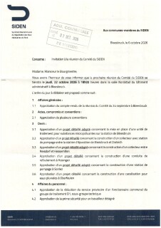 22.10.2026 - SIDEN - Comité