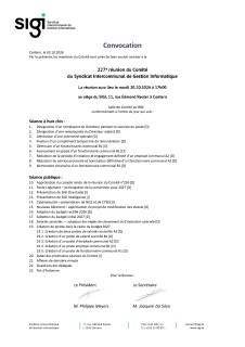 20.10.2026 - SIGI - Comité