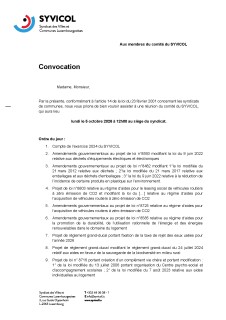 05.10.2026 – SYVICOL – Comité